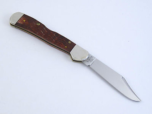2003 Case XX 61749 Walnut Mini Copperlock "C. Platts' Sons" Pocket Knife