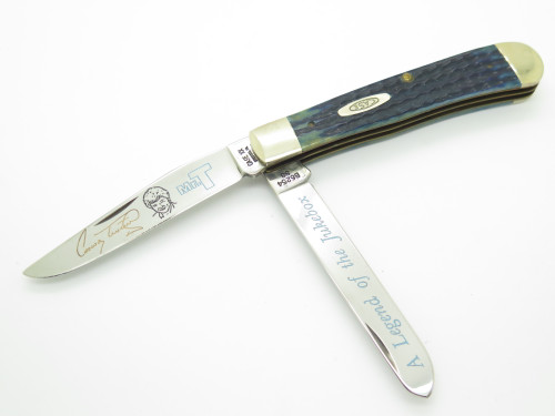 Vtg 1992 Case XX B6254 Trapper Conway Twitty Jukebox Comm. Folding Pocket Knife