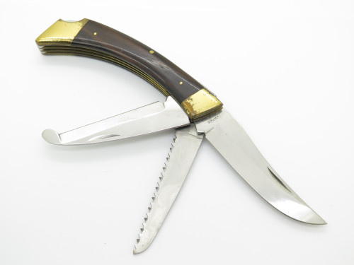 Vintage Browning 503 Seki Japan Big Game Sportsman Lockback Folding Hunter Knife