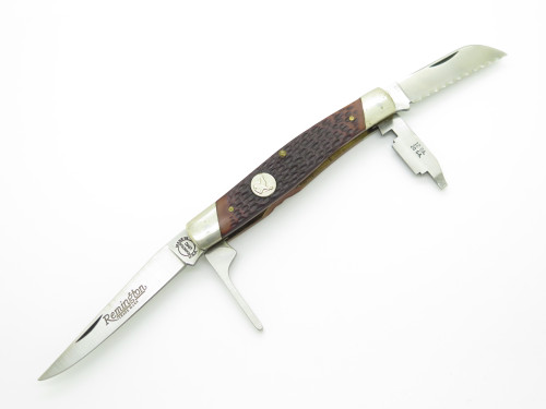 Vintage Remington UMC Waterfowl R2 Delrin Handle Folding Pocket Knife