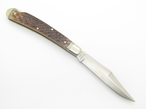 1992 Remington R1253 Guide Silver Bullet USA Bone Trapper Folding Pocket Knife