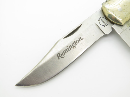 Vtg Remington UMC R3 Big Game Hunter 5.12" Delrin Lockback Folding Pocket Knife