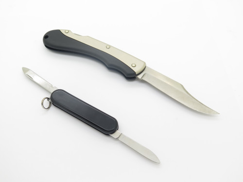 Vintage Puma 230 240 Hobbytec Solingen Germany Set of 2 Folding Pocket Knives