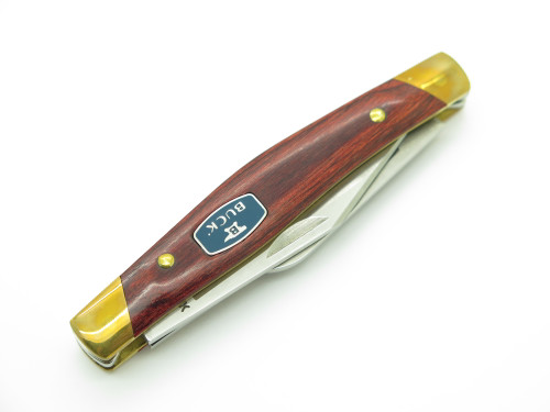 2022 Buck 301 Stockman USA Rosewood Handle 3 Blade Stockman Folding Pocket Knife