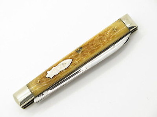 Case Classic XX 62085 Honey Jigged Bone Doctor Physicians Folding Pocket Knife