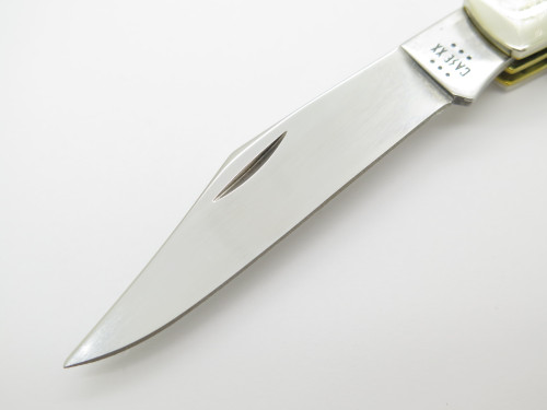 2024 Case XX 6375 Stockman Ivy Mediterranean Blue Bone Folding Pocket Knife