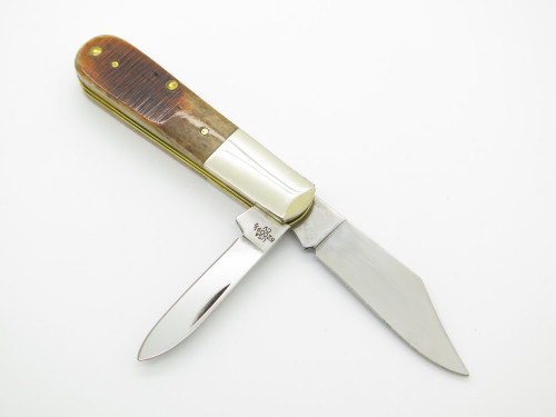 2019 Case XX 62009 1/2 CV Barlow Sawcut Bone Handle Folding Pocket Knife