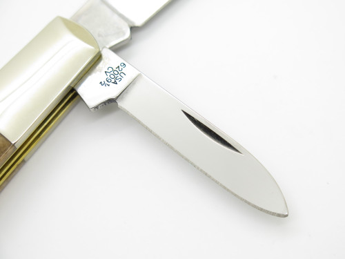 2019 Case XX 62009 1/2 CV Barlow Sawcut Bone Handle Folding Pocket Knife