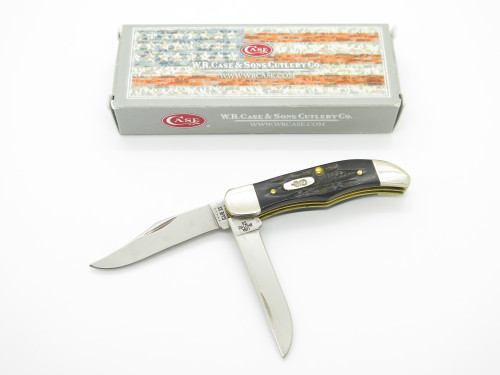 2020 Case XX 2165 Buffalo Horn Handle Small Folding Hunter Pocket Knife