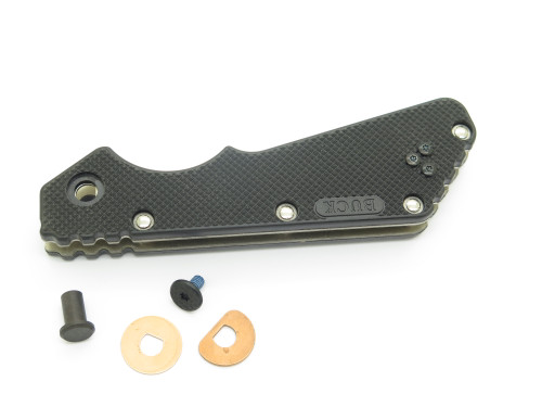 Black Taccom Handle Part for Buck 889 SBMF Strider Tactical Folding Pocket Knife