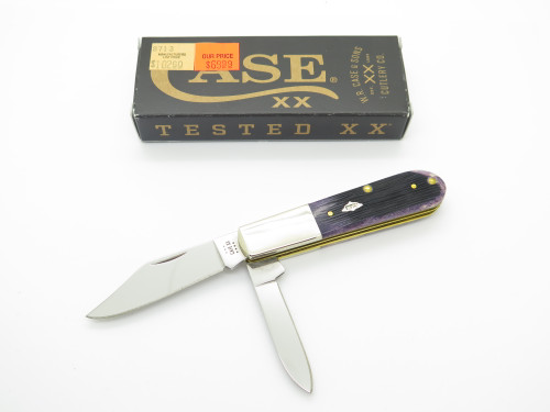2023 Case XX 62009 1/2 USA Violet Barnboard Bone Handle Folding Pocket Knife
