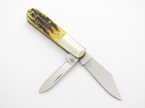 2019 Case XX 6.52009 1/2 USA Barlow Bone Stag Handle Folding Pocket Knife