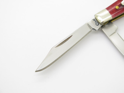 2019 Case XX 6333 Red Bone Small Stockman Folding Pocket Knife