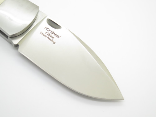 AG Russell Sunfish White 4" Handle Folding Lockback Pocket Knife