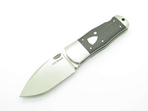 AG Russell Sunfish Carbon Fiber 4" Handle Folding Lockback Pocket Knife