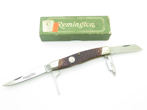 Vintage Remington UMC R2 Delrin Handle Waterfowl Hunting Folding Pocket Knife