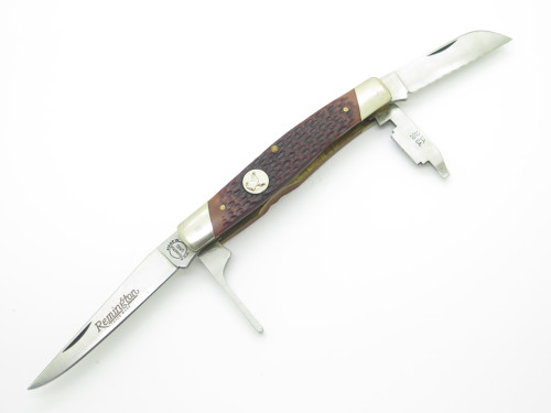 Vintage Remington UMC R2 Delrin Handle Waterfowl Hunting Folding Pocket Knife