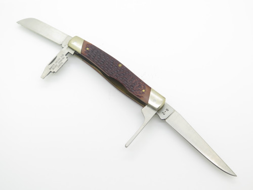 Vintage Remington UMC R2 Delrin Handle Waterfowl Hunting Folding Pocket Knife