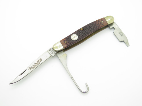 Vintage Remington UMC R1 USA Upland Bird Delrin Handle Folding Pocket Knife