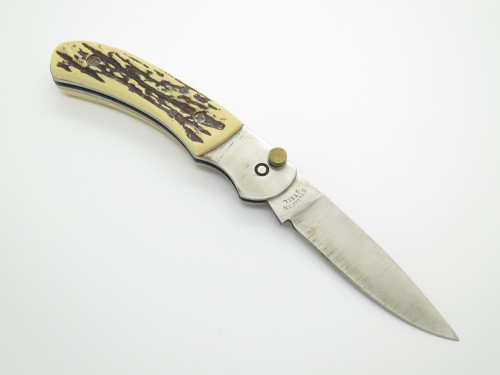 Vintage Cherokee Solingen Steel Folding Pocket Knife & 1911 Liberty Nickel Coin