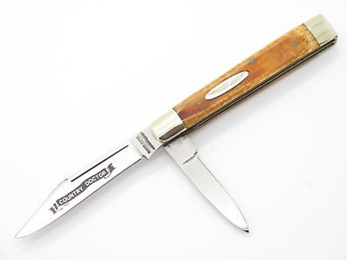 Vtg Parker Cut Co Smooth Bone Doctor Physician Folding Pocket Knife Seki Japan