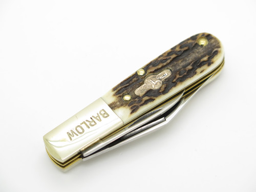 2018 German Bull Solingen Germany Stag First Production 1 of 300 Barlow Knife