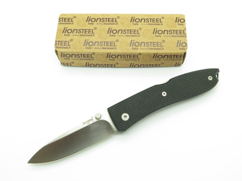 Lionsteel Opera Italy G10 Handle D2 Steel Blade Folding Lockback Pocket Knife