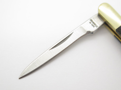 Santa Fe Stoneworks USA Decorative Wood Handle Small Folding Pocket Knife