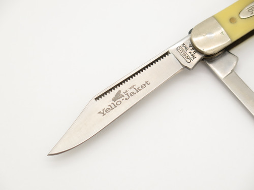 Vintage Camillus 72 Yello-Jacket New York USA Whilttler Folding Pocket Knife