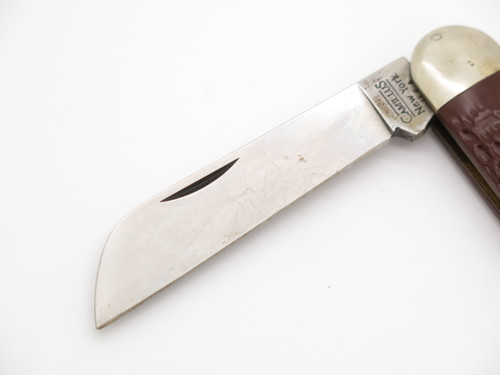 Vtg Camillus New York USA Yachtsman Marlin Spike Sailor Rigging Folding Knife