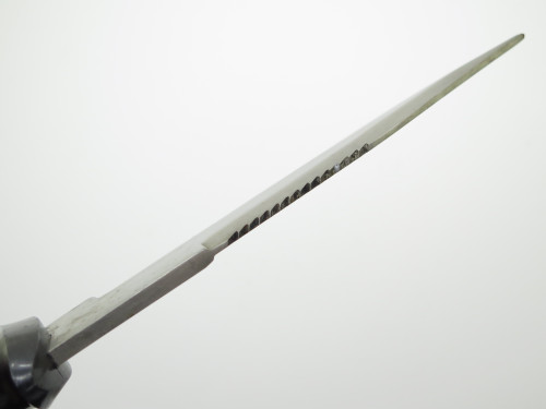 Vintage 1970s Tak Fukuta Explorer Seki Japan Saw Fixed 5.75" Blade Dive Knife