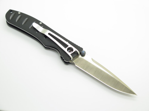 Mcusta Seki Japan MC-102 White Stingray Black Aluminum VG10 Folding Pocket Knife