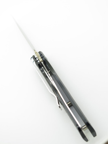 Mcusta Seki Japan MC-102 White Stingray Black Aluminum VG10 Folding Pocket Knife