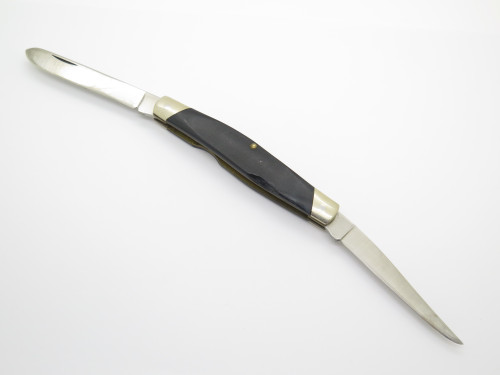 Vintage Pre-1986 Buck 313 Muskrat Delrin Handle Folding Pocket Knife