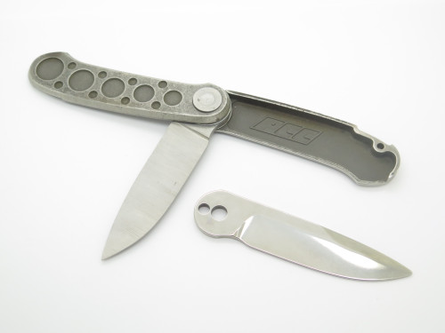 Vintage PCC Pacific Cutlery Barry Wood Swinglock Knife (Partially Completed #1)