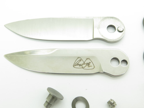 Vintage PCC Pacific Cutlery Barry Wood Swinglock Knife (Partially Completed #8)