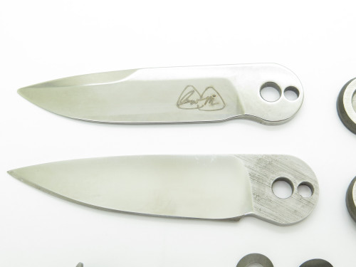 Vintage PCC Pacific Cutlery Barry Wood Swinglock Knife (Partially Completed #7)