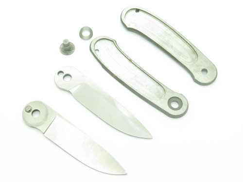 Vintage PCC Pacific Cutlery Barry Wood Swinglock Knife (Partially Completed #2)