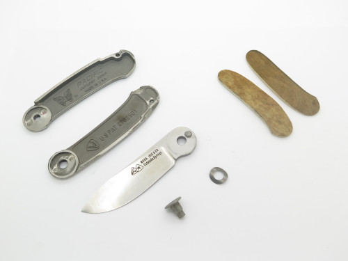 Vintage PCC Pacific Cutlery Barry Wood Irie Swinglock Knife (Partially Complete)