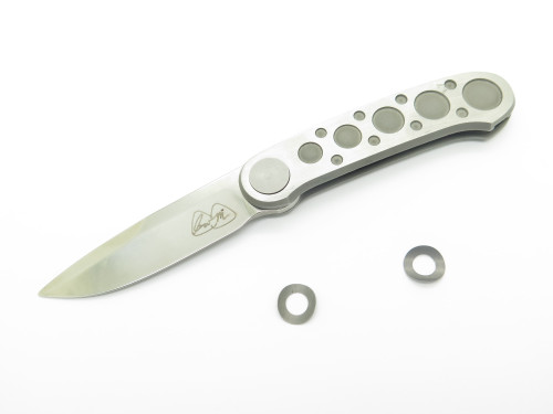 Vintage PCC Pacific Cutlery Barry Wood Swinglock Knife (Partially Completed #4)