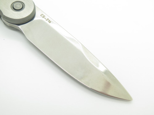 Vintage PCC Pacific Cutlery Barry Wood Swinglock Knife (Partially Completed #4)