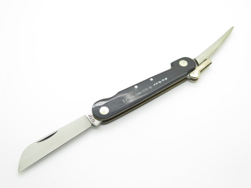 Vintage Ka-bar 1121 USA Yachtsman Marlin Spike Rope Sailor Rigging Folding Knife