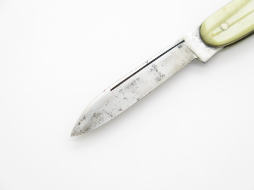 Vtg 1912-1950 Aerial Cutlery Synthetic Pearl Handle Folding Pocket Pen Knife