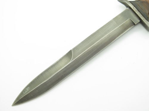 Vintage US M3 1943 Reproduction Marines Fixed Blade Fighting Knife M8A1 Scabbard