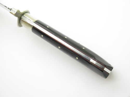 Custom Russell Knives Mountain Man Bowie Buffalo Horn Fixed Blade Hunting Knife