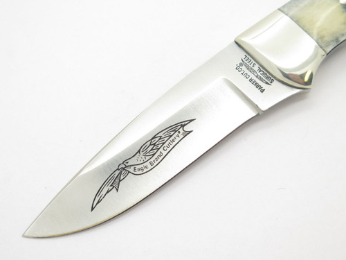 Vtg Parker Cut Co Eagle Brand Seki Japan Small Fixed Blade Hunting Knife