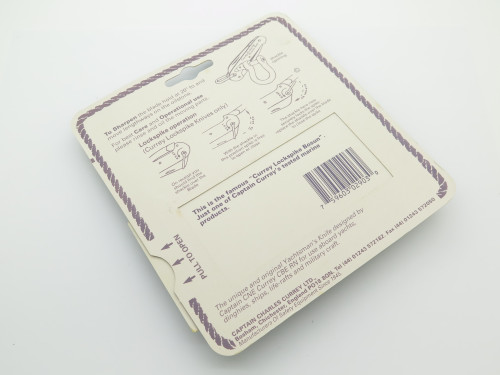 Captain Currey Lockspike England Sailor Marlin Spike Rigging Folding Knife