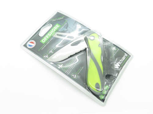 Wichard Offshore France Green Handle Sailor Multi Tool Folding Pocket Knife