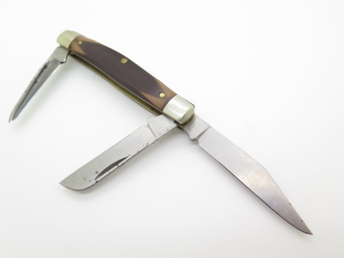 Vintage Schrade USA Old Timer USA 36OT Saddleman Delrin Folding Pocket Knife