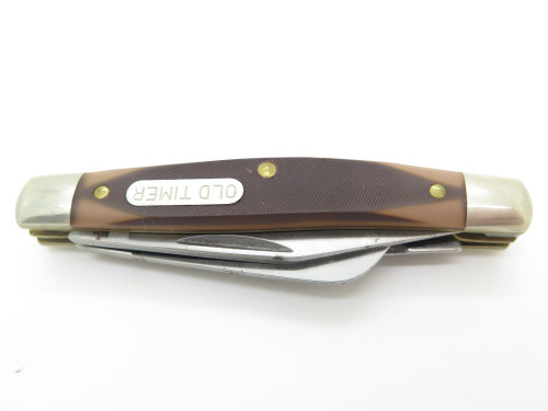 Vintage Schrade USA Old Timer USA 36OT Saddleman Delrin Folding Pocket Knife